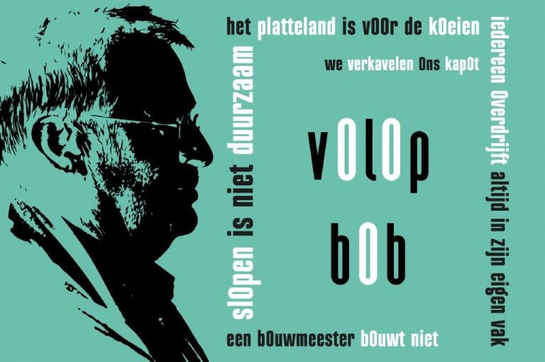 Niklaas Deboutte hosts a presentation of the book 'v0l0p b0b'