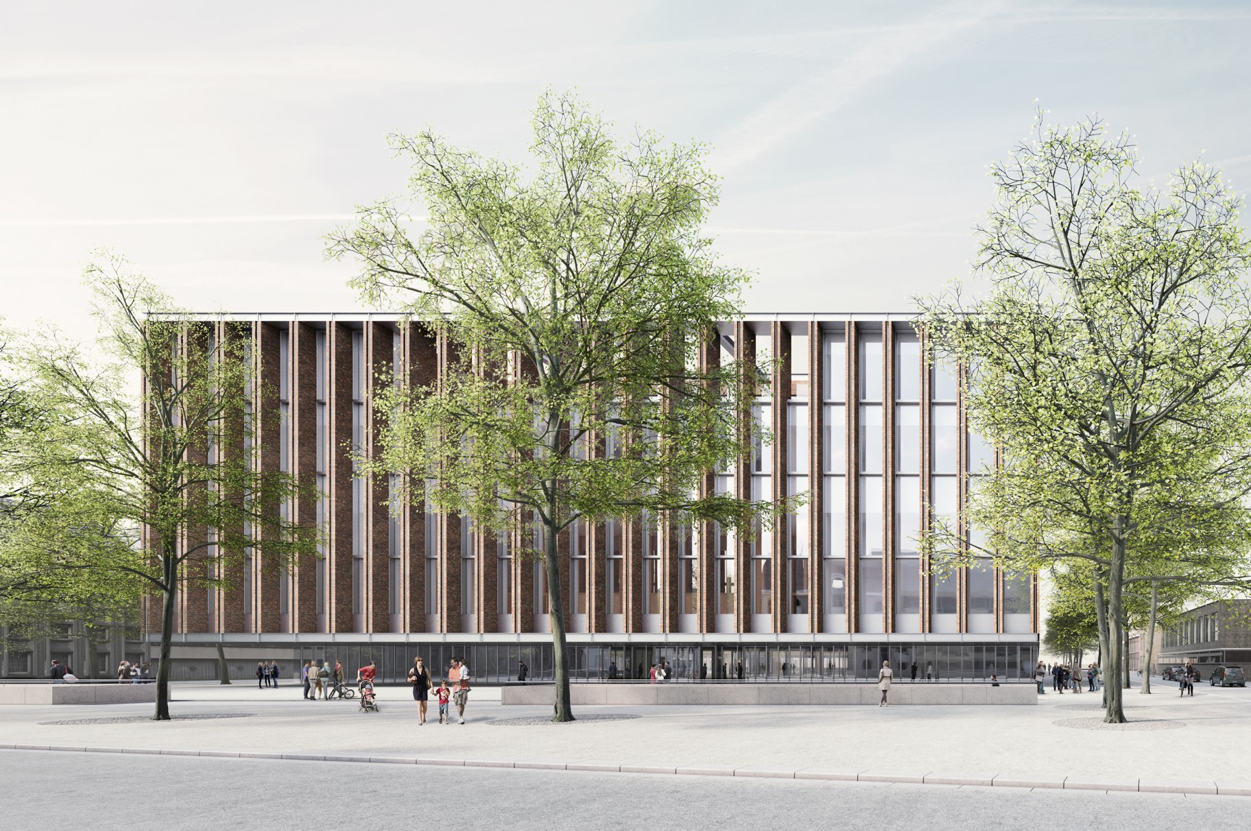 Eduardo Souto de Moura and META architectuurbureau design the Bruges Meeting & Convention Centre urban renewal project in Bruges