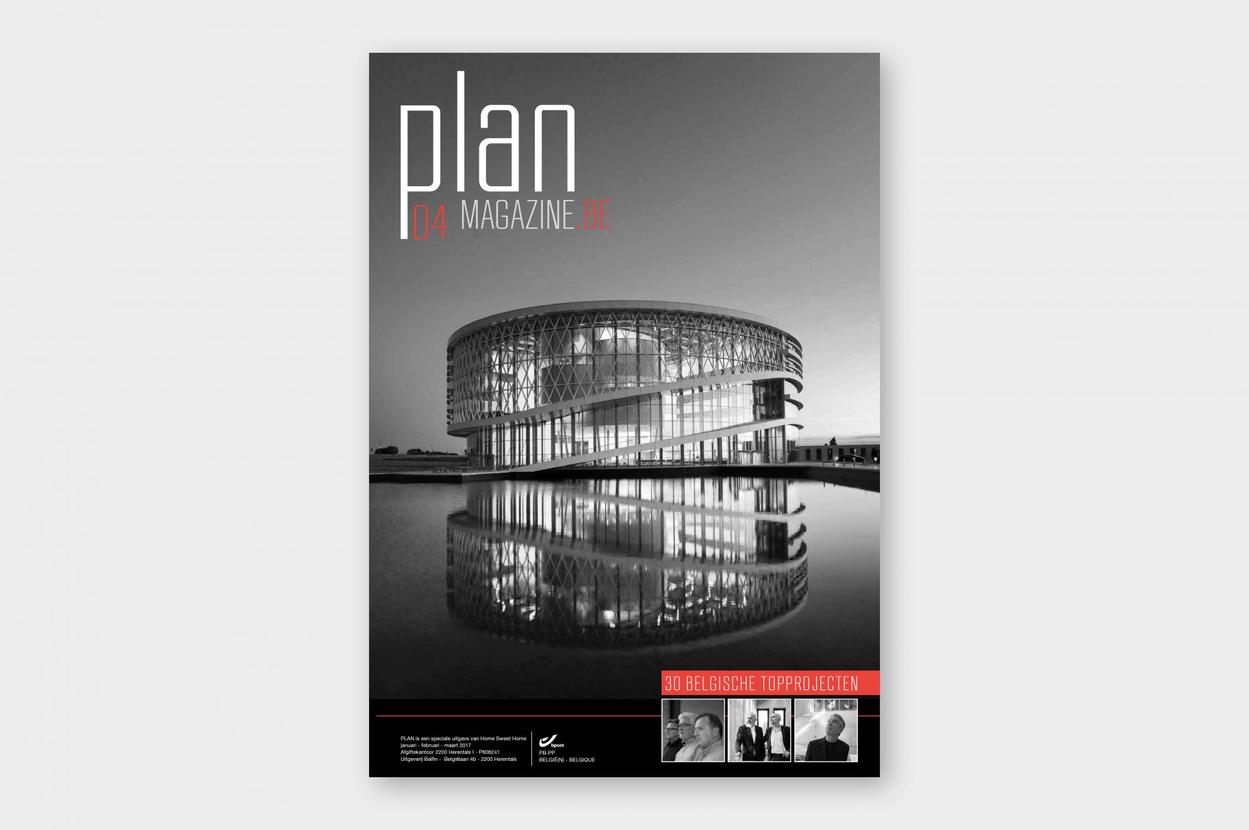 Université d’Anvers Bâtiment O Wilrijk dans Plan Magazine 04