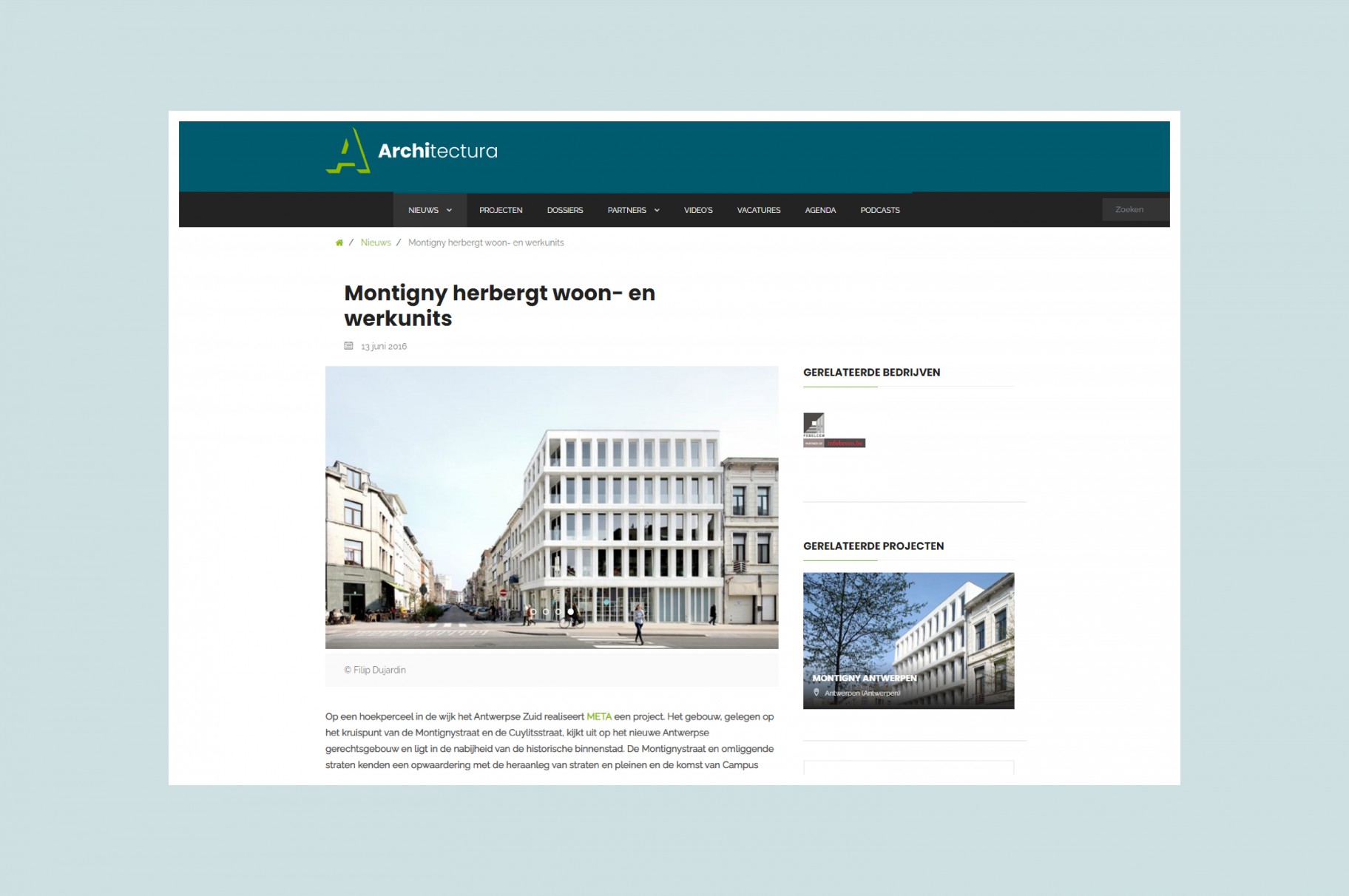 Montigny published online