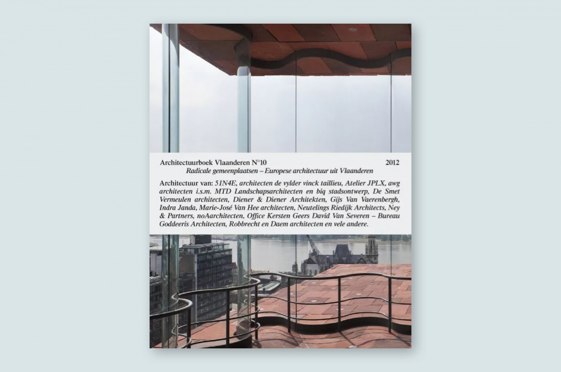 Sociale woningen Italiëlei Antwerpen in Architectuurboek Vlaanderen N°10