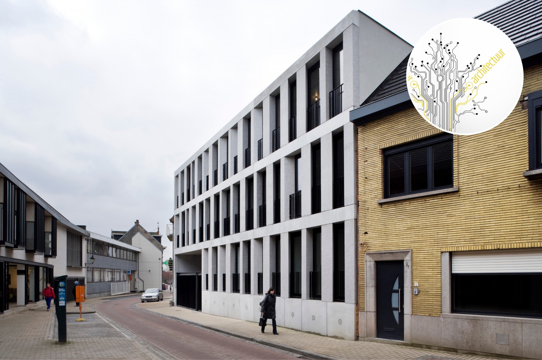 Appartementen Oosterlinck Wetteren krijgt eervolle vermelding bij Provinciale Architectuurprijzen Oost-Vlaanderen 2013