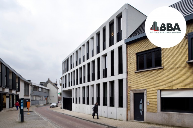 Appartements Oosterlinck Wetteren gagne Belgian Building Award 2013!