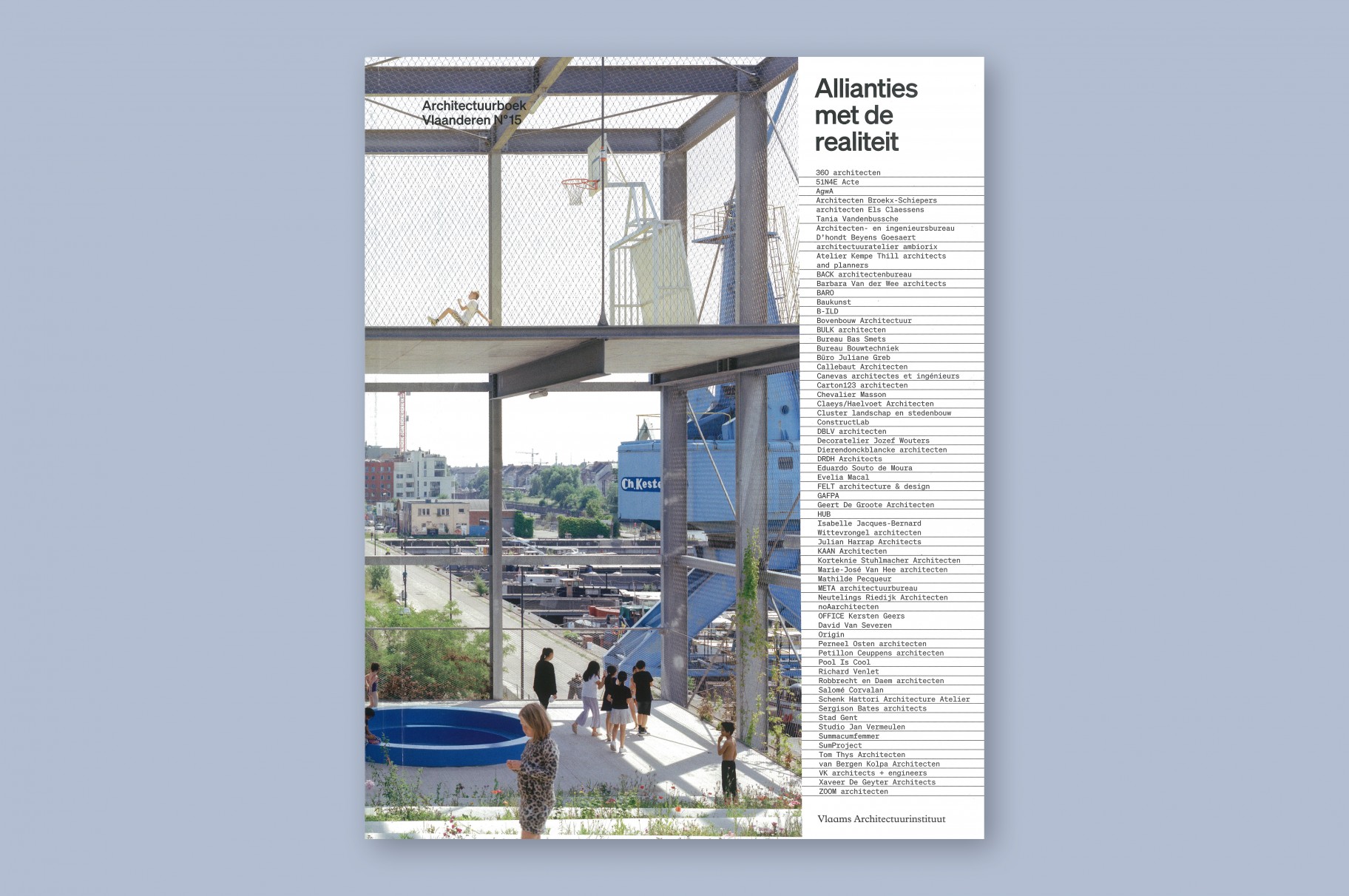 Architectuurboek Vlaanderen N°15  toont BMCC en Agrotopia