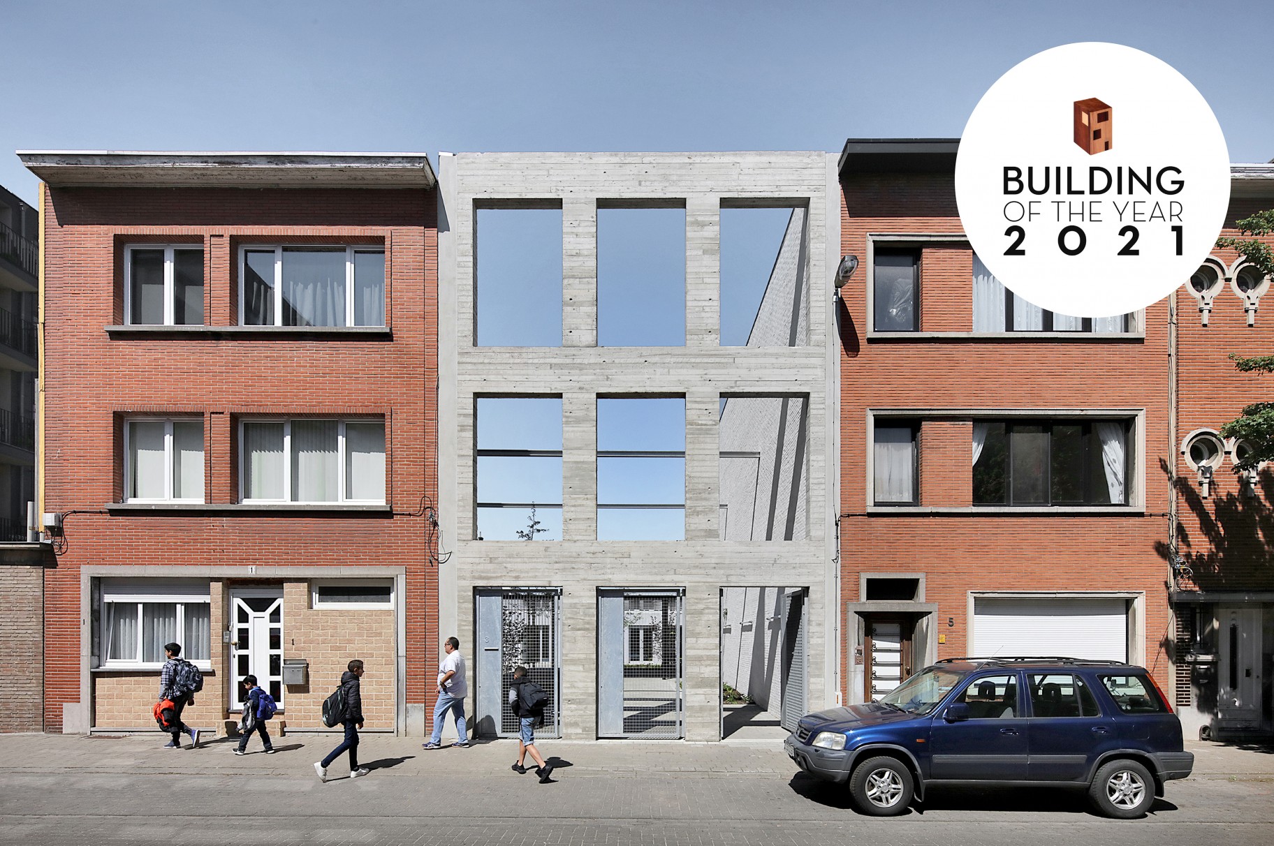 École maternelle Xaveriuscollege Borgerhout nominé pour Building of the Year 2021