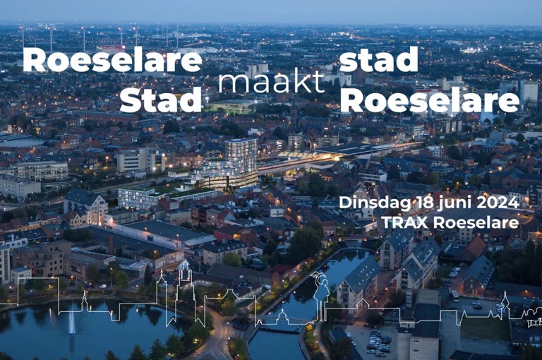 Conférence par Niklaas Deboutte chez Roeselare Maakt Stad / Stad Maakt Roeselare