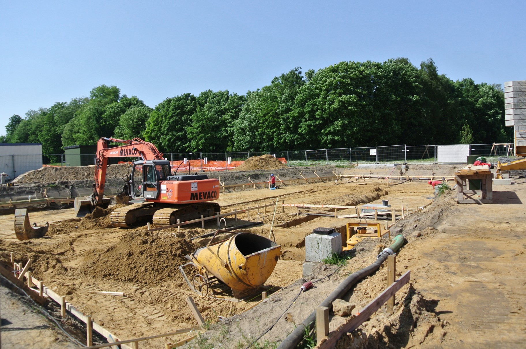 Start of construction Hogeweg Gent