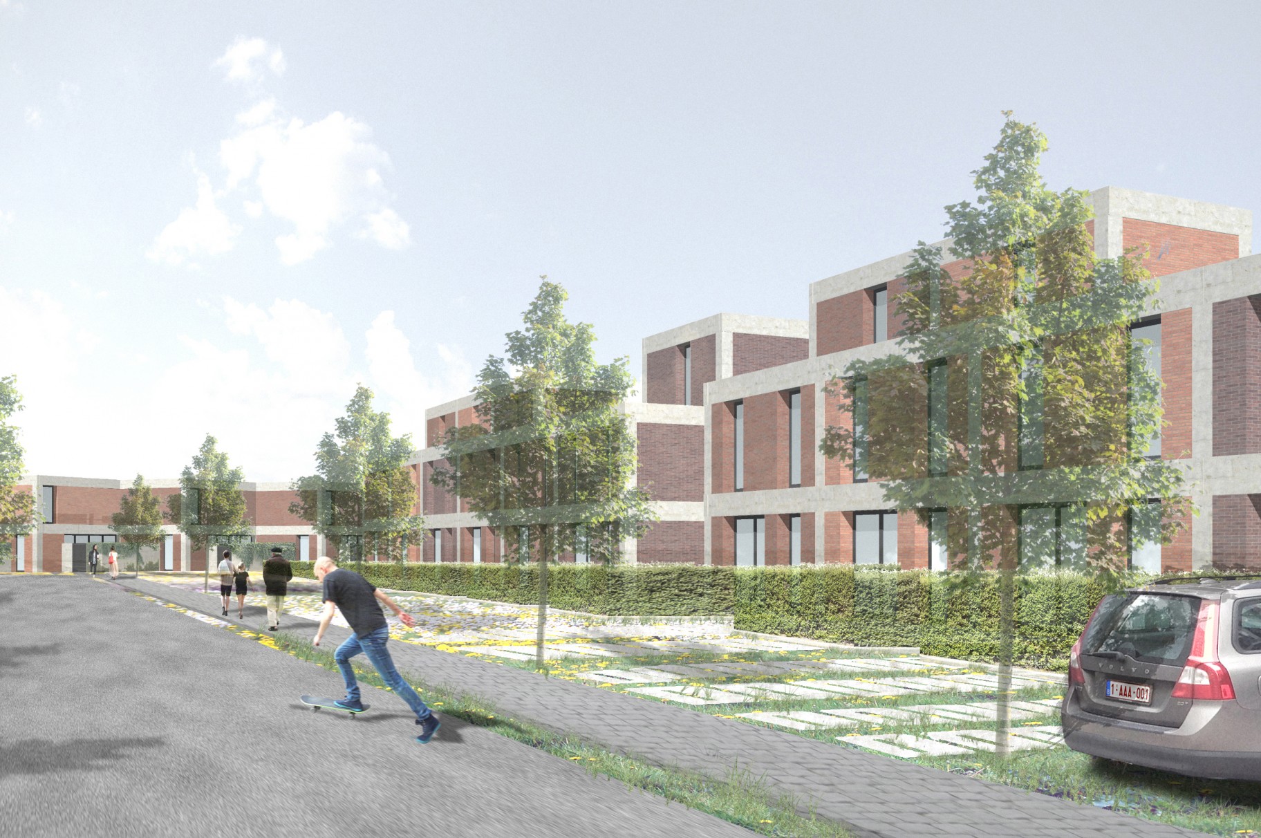 Competition Sociale woningen Bogerse Velden submitted