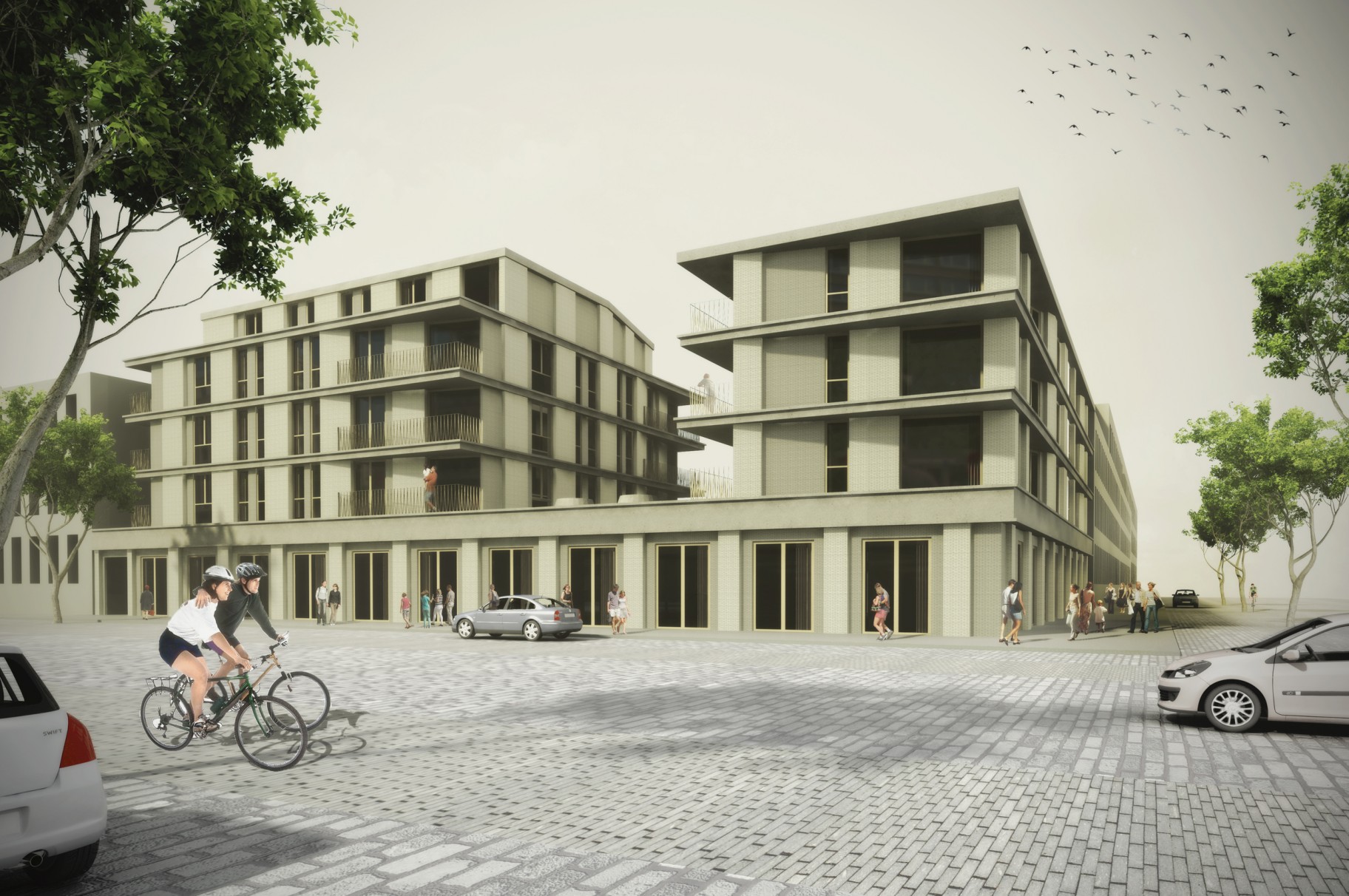 Competition Sociale woningen Cadix submitted