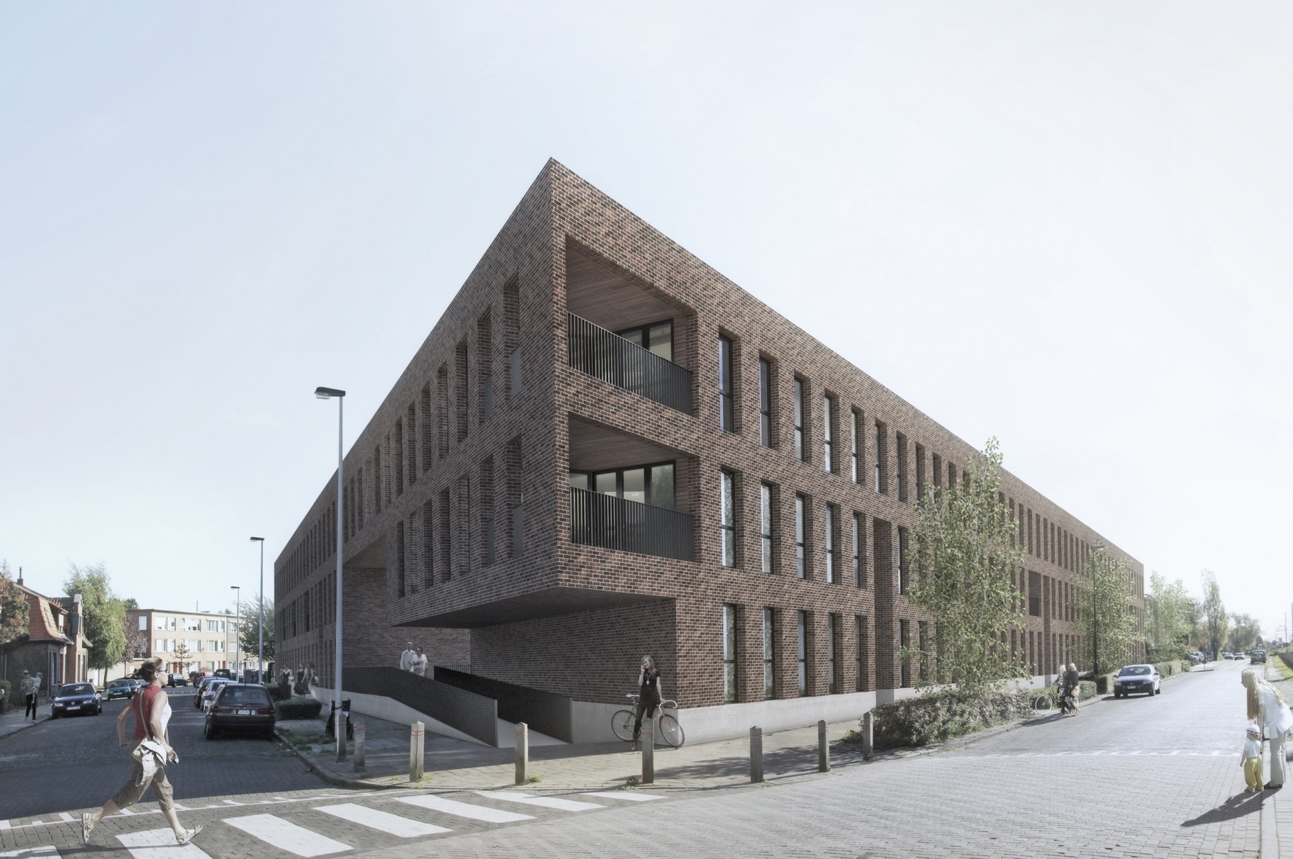 Competition Sociale woningen Spoorwegstraat submitted