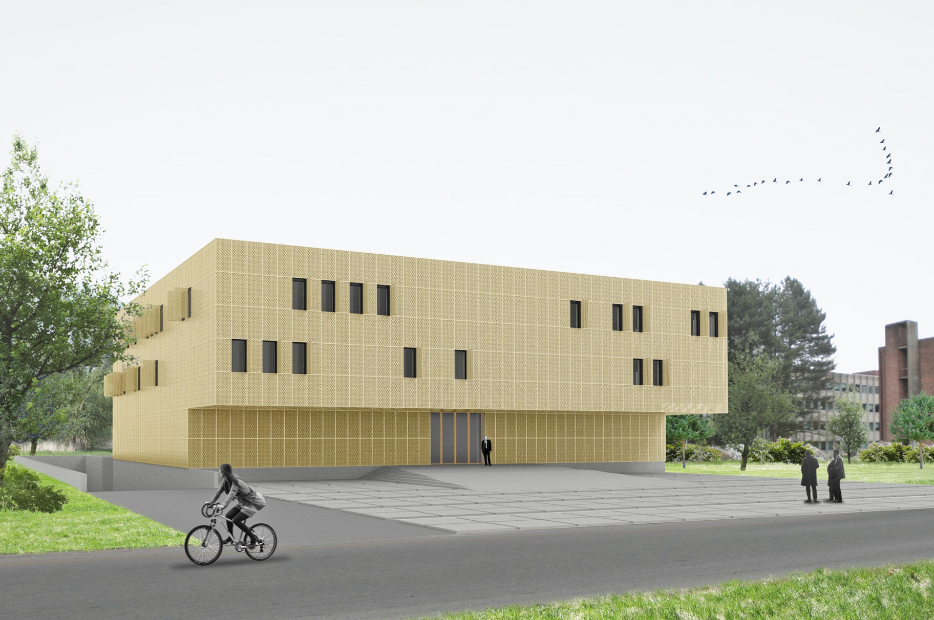 Start of construction Datacenter KU Leuven